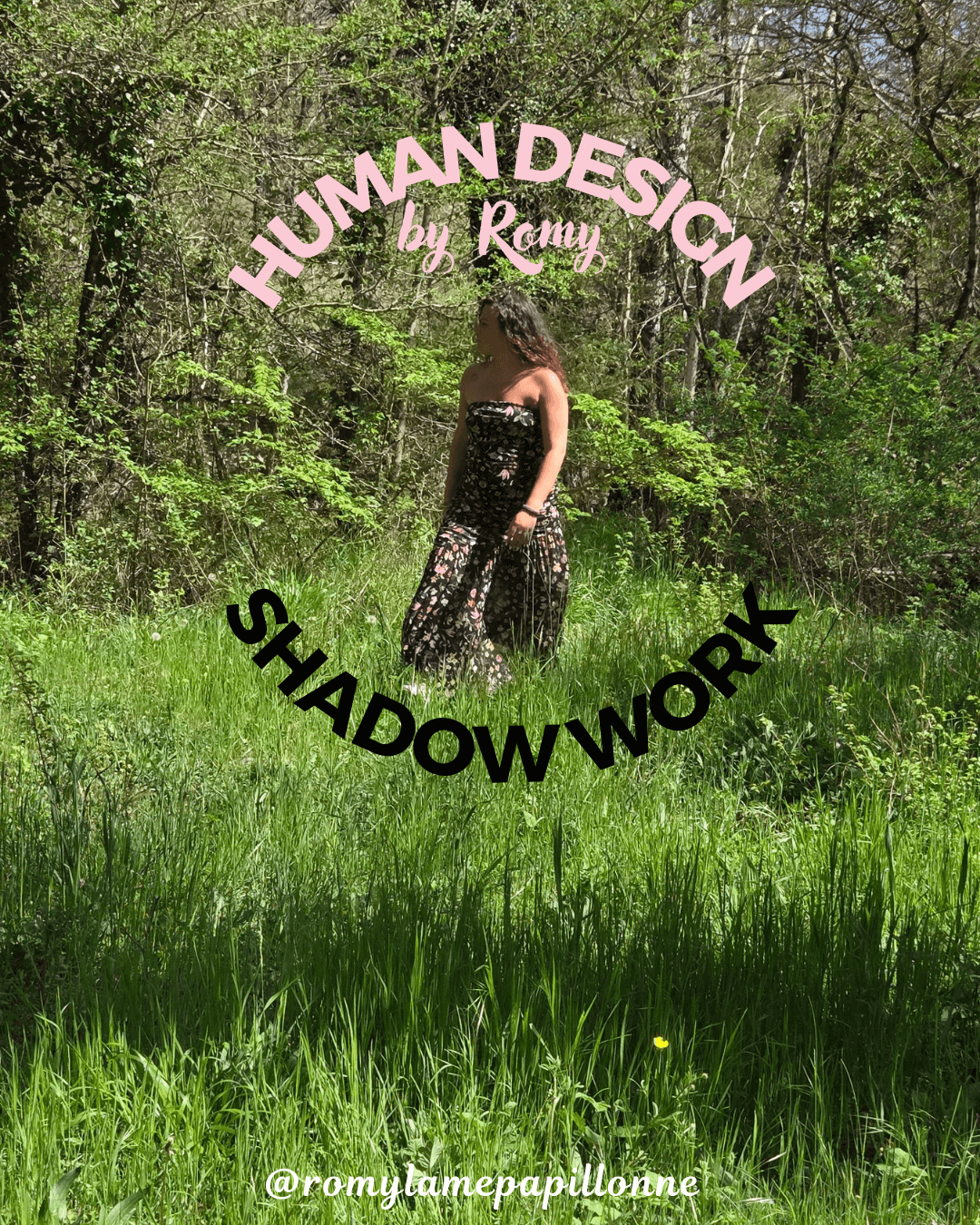 shadow work, huma, design, romy l'ame papillonne, travail sur soi, types énergétiques, travail de l'ombre
